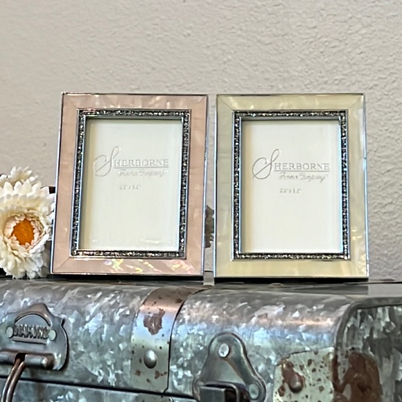 Sherborne Frame Company Accents Mother Of Pearl Small Photo Frames